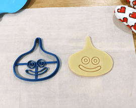 Dragon Quest Slime Cookie Cutters- King Slime, Liquid Slime, Slime Stack, Dark Slime, slime - LootCaveCo