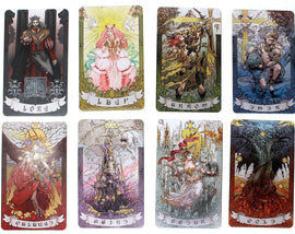 FFXIV Astrologian Cards Set, AST FF14 Final Fantasy 14 Lord and Lady Included FFXIV Cosplay - LootCaveCo