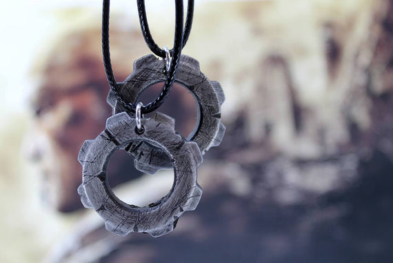 Gears of War Cogtag Necklace Pendant Cogtag Necklace/Keychain for Gears of War Cosplay - LootCaveCo