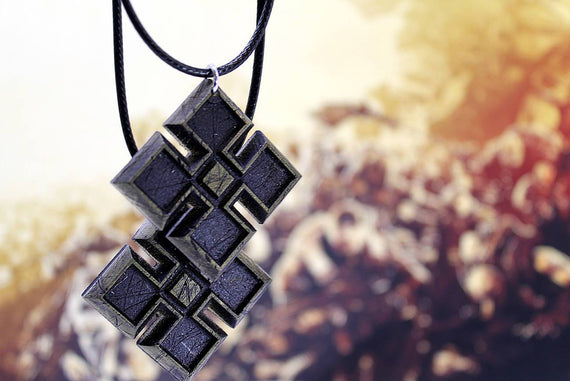 Locust Symbol Pendant Necklace / Keychain