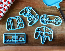 Nintendo Controller Cookie Cutters - Gamecube, Switch, SNES, NES, N64 -VideoGame Controller /  Nintendo Gift