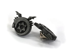 Full Metal Alchemist Ouroboros Symbol-Aluminum Metal Resin Pin for FMA Cosplay-Homunculi