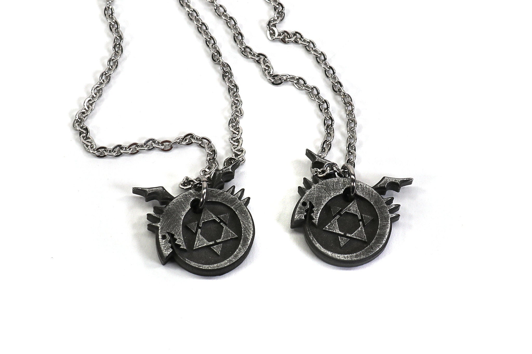 Ouroboros Symbol Locket Necklace - Full Metal Alechemist
