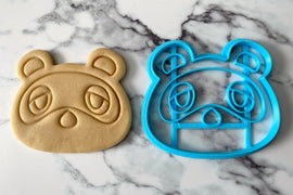 Animal Crossing Cookie Cutters - Tom Nook, Isabelle, Male Villager, Female Villager, Item Leaf - New Horizons /  Nintendo Gift