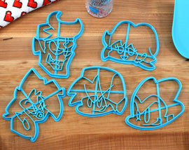 Friday Night Funkin Cookie Cutters - Daddy Dearest, Mommy Mearest, Pico, FNF Boyfriend, FNF Girlfriend - FNF Gift