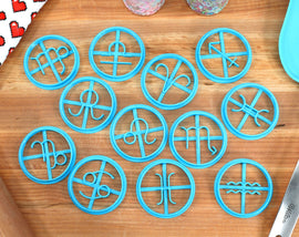 Astrology Cookie Cutters Set - Gift For Astrology Lovers- Astrology Baking