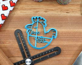 Chinese Zodiac Cookie Cutters Set 1 - Chinese New Year Gift - Lunar New Year Baking