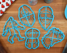 Sasquatch Cookie Cutters - Big Foot Cookie Cutters - Sasquatch Gift Idea