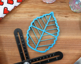 Leaf Cookie Cutters Set 1 - Poplar Leaf, Oak Leaf, Birch Leaf, Aspen Leaf, Apple Tree Leaf