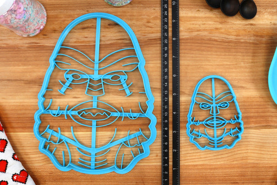 XL 12 Inch Black Lagoon Cookie Cutter  - Creature Cookie Cutters - Halloween Party Cake