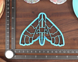 Moth Cookie Cutters Set 1 - Luna Moth, Cecropia Moth, Imperial Moth, Modest Sphinx Moth, Polyphemus Moth - Moth Gift Idea