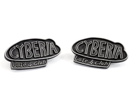 Club Cyberia Breakcore Album Pin - Chronically Online Pin - Y2k Pin - The Wired - Gift for Chronically Online SPN1