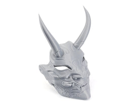 Oni Mask DIY Cosplay Prop Kit - Japanese Facemask - Dystopian Warding Face Guard - Demon Face - Yokai Mouth Guard