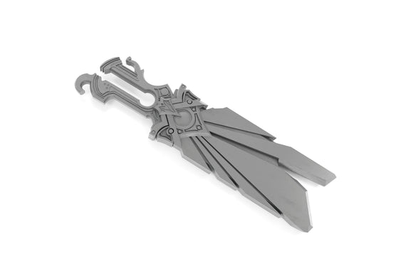 Relic Weapon - Redeemer DIY Cosplay Prop Kit - Magical Sentinel Cannon - Magitech Sword - Black Mist - Sentinel of Light LARP