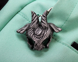 Kindred Lamb Mask Keychain / Necklace, League of Legends Cosplay or Gift - LootCaveCo