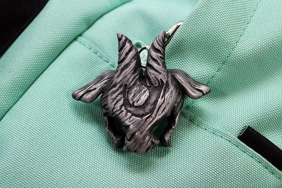 Kindred Lamb Mask Keychain / Necklace, League of Legends Cosplay or Gift - LootCaveCo