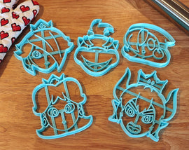 Mario Odyssey Cookie Cutters - Bowsette, Rosalina, Daisy, Shygal, Bowser Jr - Super Mario Bros / Nintendo Gift - LootCaveCo
